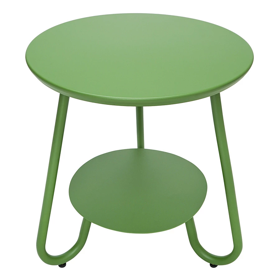 Столик Bergenson Bjorn Stian 50 см, зеленый, алюминий