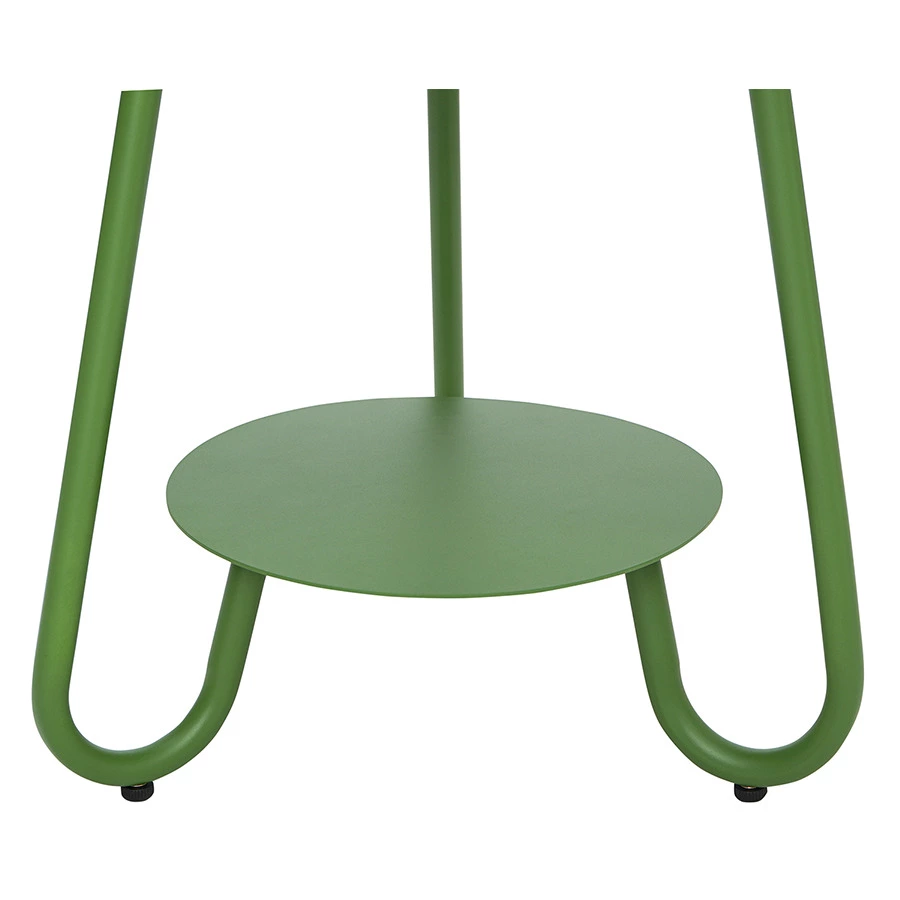 Столик Bergenson Bjorn Stian 50 см, зеленый, алюминий