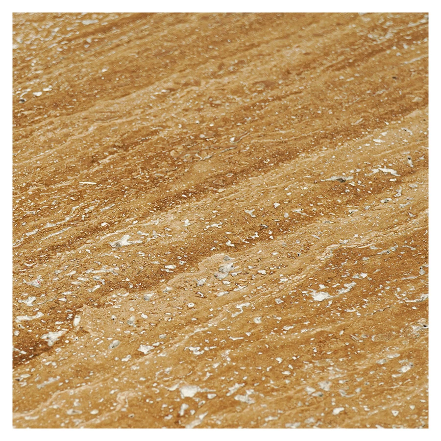 Столик журнальный Bergenson Bjorn Torhill 120х50 см, бежевый орех, травертин