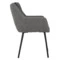 Стул Bergenson Bjorn Allar, экокожа, рогожка, серый, полиэстер