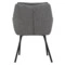 Стул Bergenson Bjorn Allar, экокожа, рогожка, серый, полиэстер