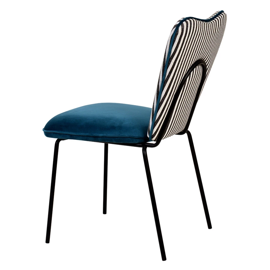 Стул Bergenson Bjorn Pompadour, велюр, изумрудный, полиэстер