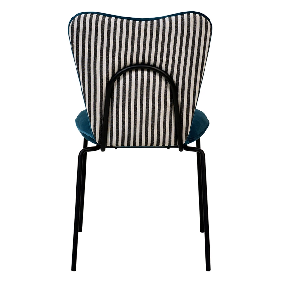 Стул Bergenson Bjorn Pompadour, велюр, изумрудный, полиэстер