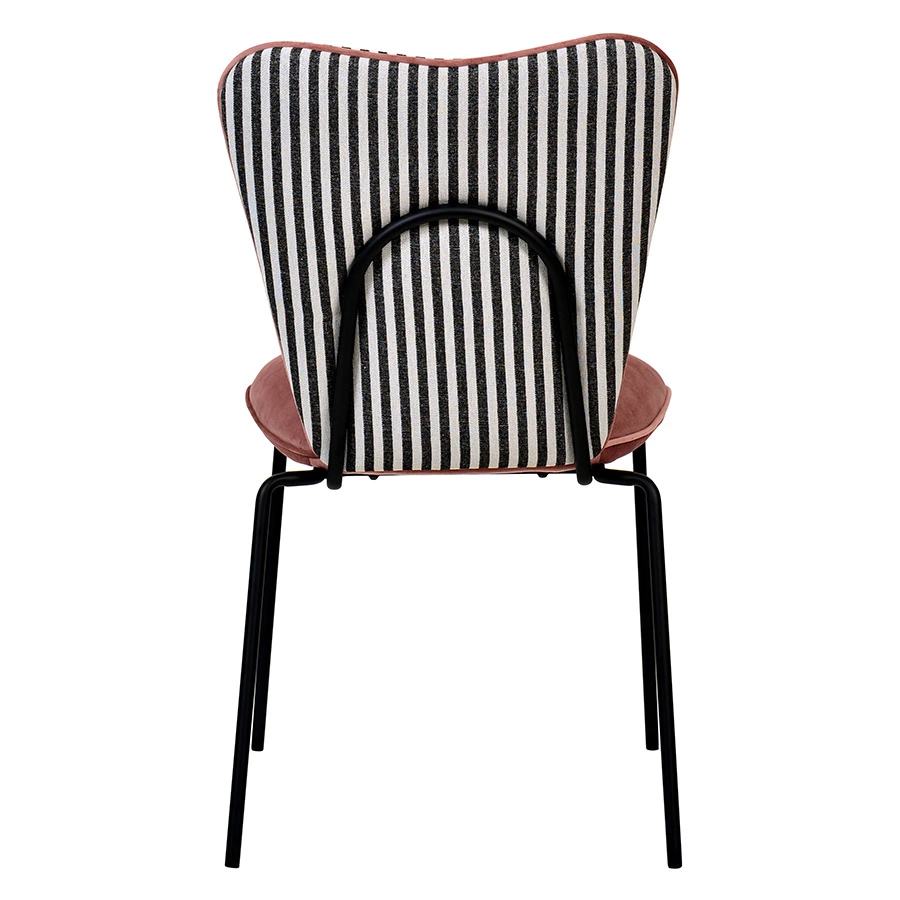 Стул Bergenson Bjorn Pompadour, велюр, пыльная роза, полиэстер