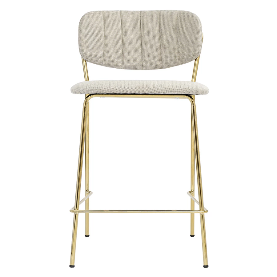 Стул полубарный Bergenson Bjorn Eirill, шенилл, серый, полиэстер