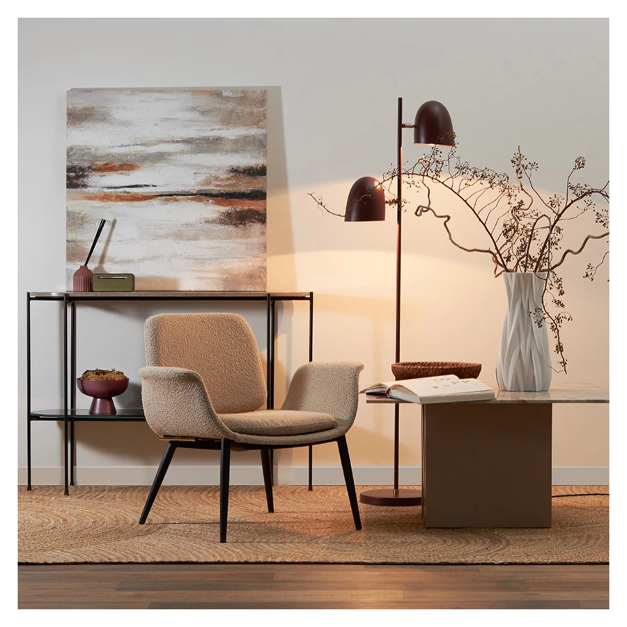 Торшер Bergenson Bjorn Fedd 153 см, вишневый