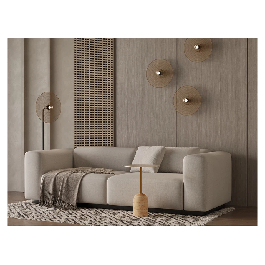 Торшер Bergenson Bjorn Vinger 143 см, бежевый