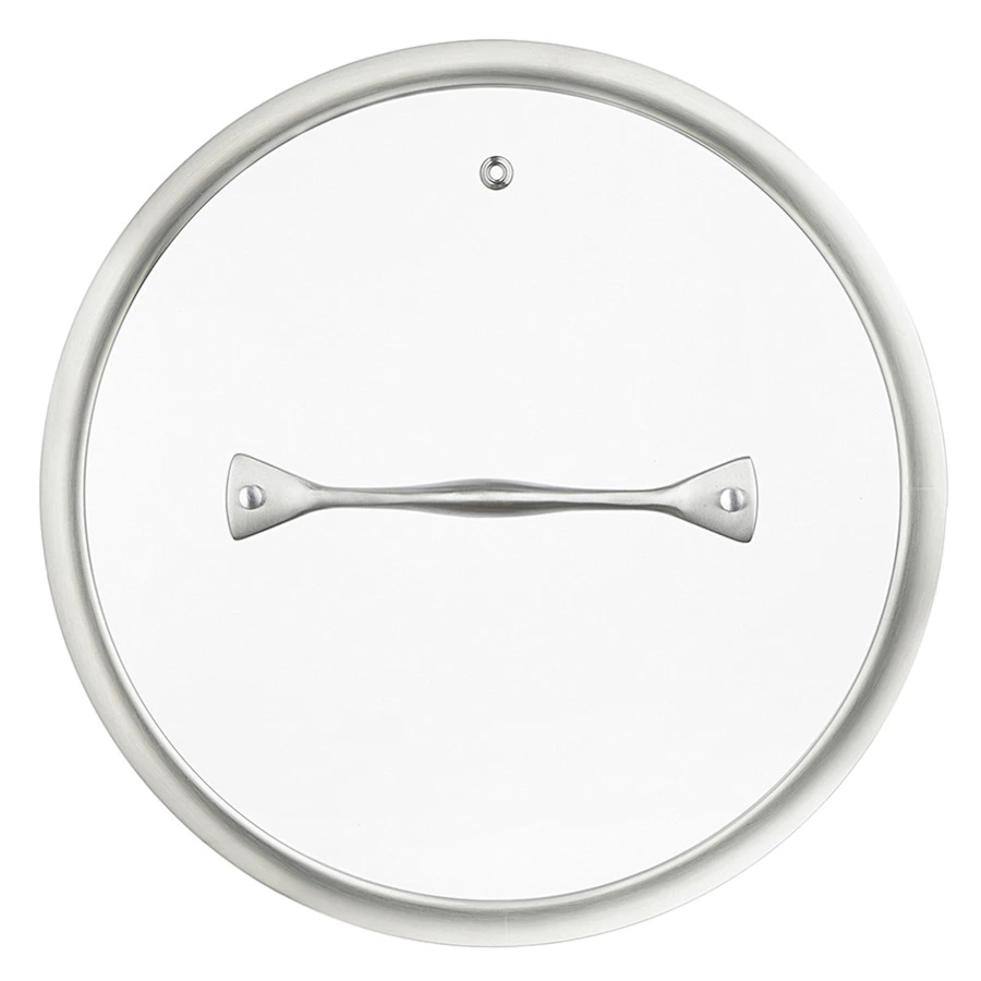 Крышка стеклянная Liberty Jones 3Ply Etalon 28 см, ручка стальная