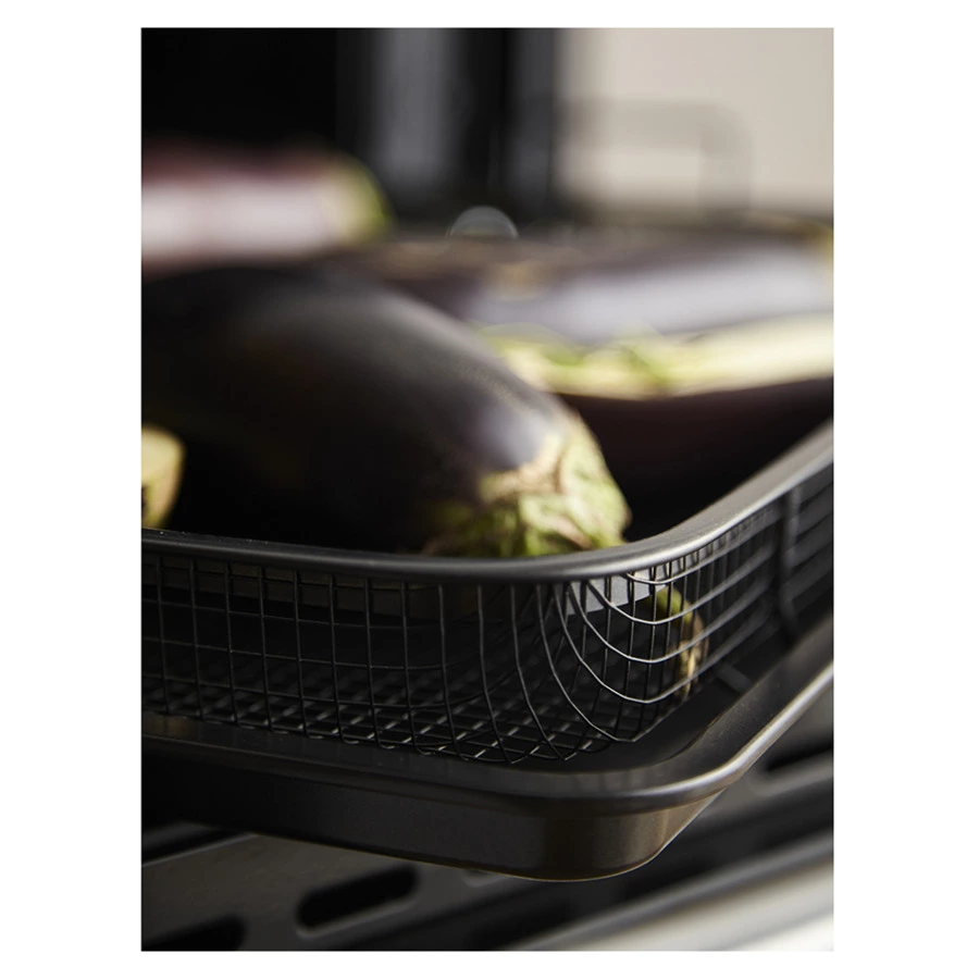 Противень для запекания с решеткой-гриль Liberty Jones Roast Masters 36х45 см, черный, сталь