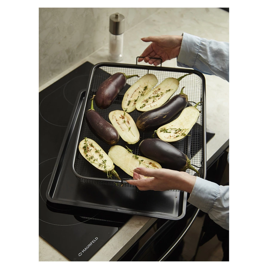 Противень для запекания с решеткой-гриль Liberty Jones Roast Masters 36х45 см, черный, сталь