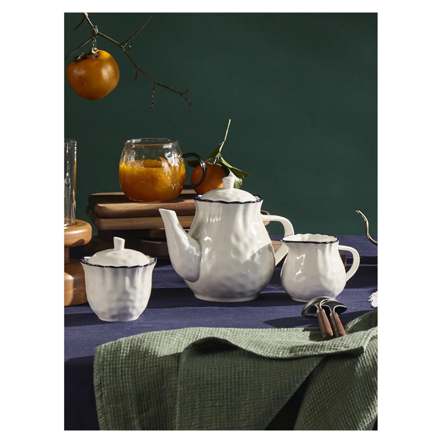 Чайник заварочный Liberty Jones Santorini 875 мл, фарфор