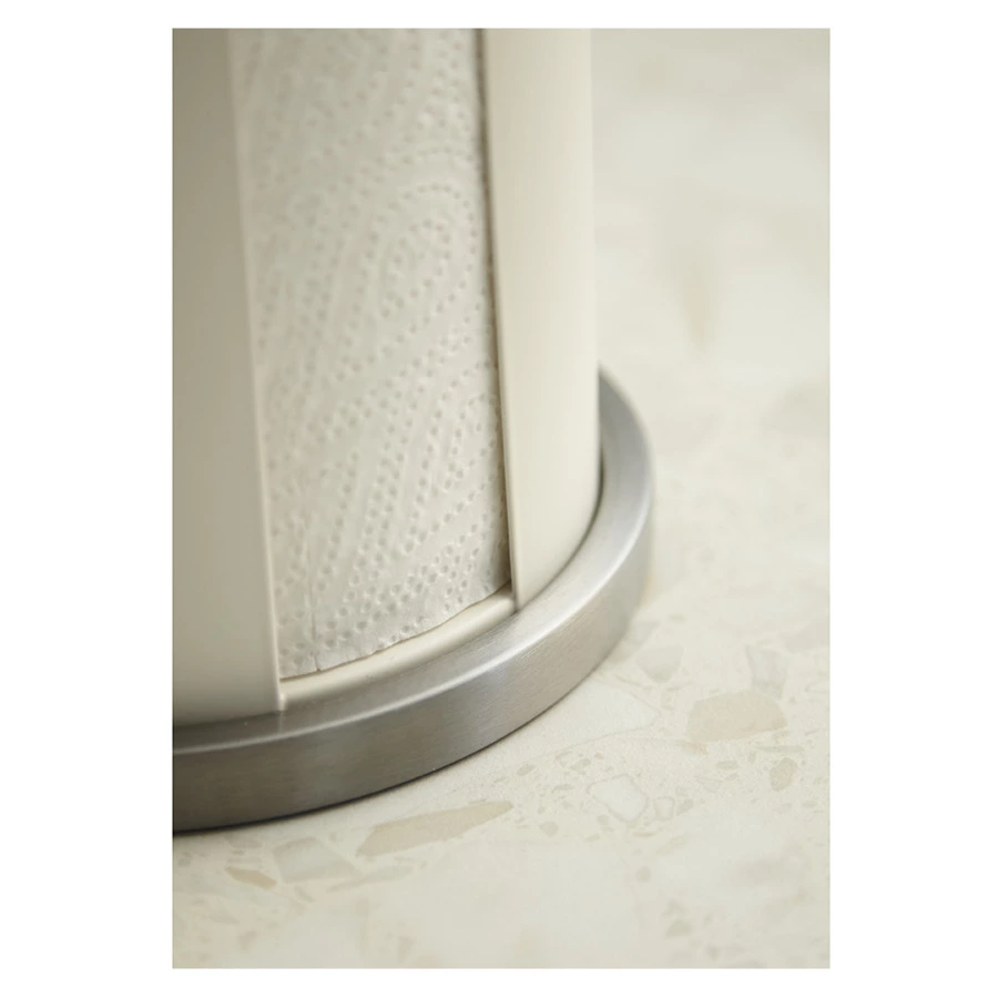 Держатель для бумажных полотенец Smart Solutions Riks, молочный, сталь