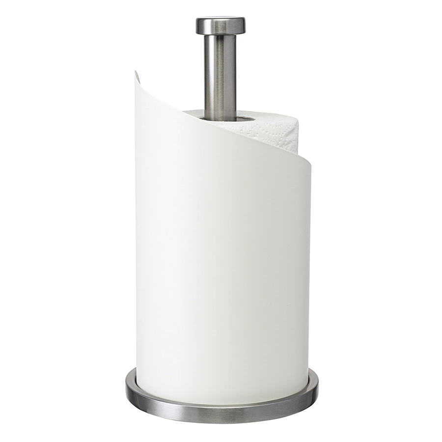 Держатель для бумажных полотенец Smart Solutions Riks, молочный, сталь