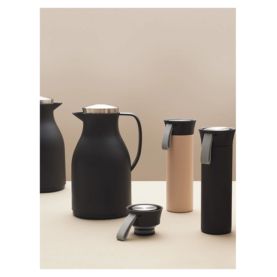 Термокружка Smart Solutions Keep Heat 500 мл, кремовая, сталь нержавеющая