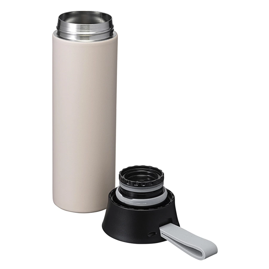 Термокружка Smart Solutions Keep Heat 500 мл, кремовая, сталь нержавеющая