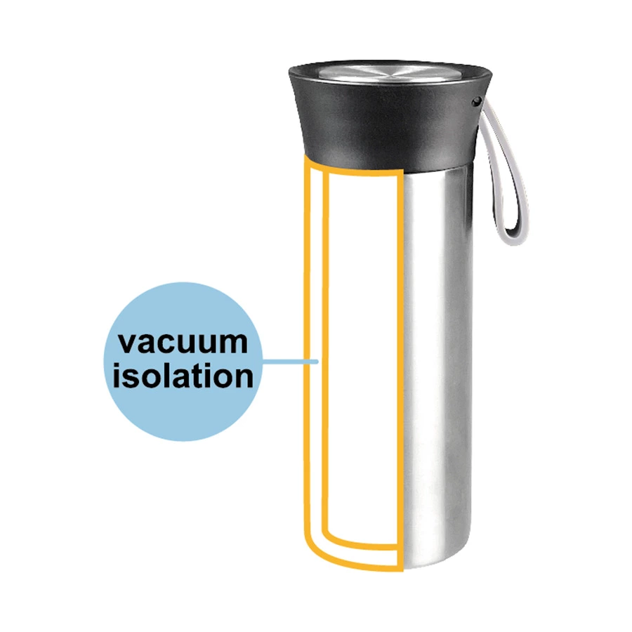 Термокружка Smart Solutions Keep Heat 500 мл, кремовая, сталь нержавеющая