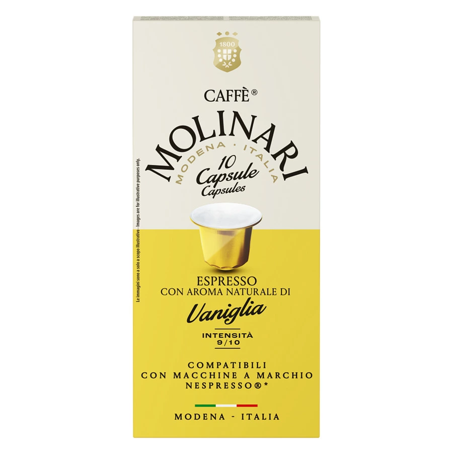 Кофе в капсулах Caffe Molinari VANILLA 10 шт