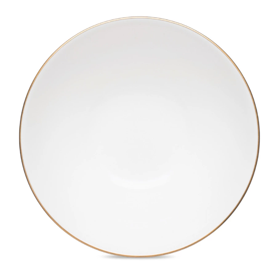 Салатник индивидуальный Narumi Золотая тиара 13 см, фарфор костяной