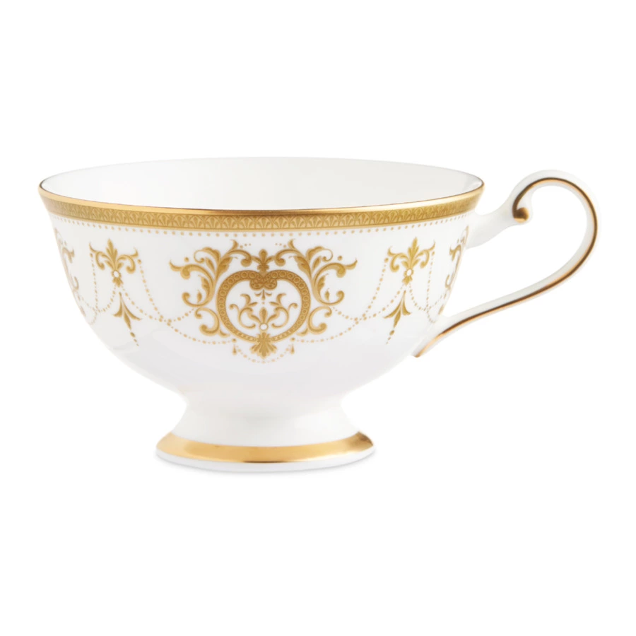 Чашка чайная Narumi Золотая тиара 230 мл, фарфор костяной