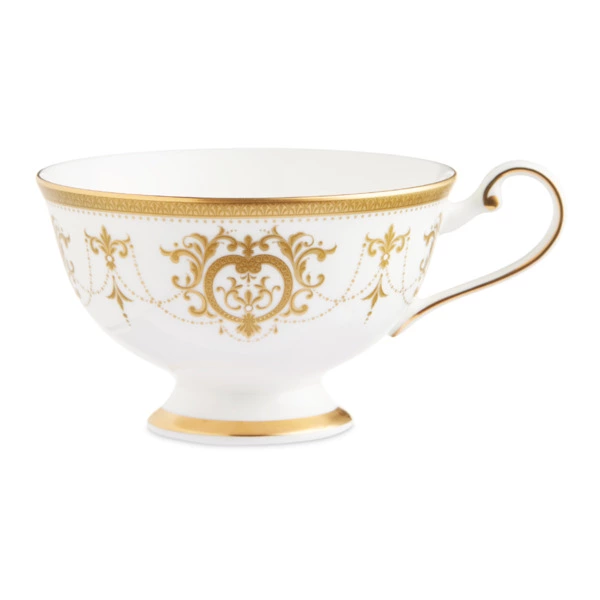 Чашка чайная Narumi Золотая тиара 230 мл, фарфор костяной