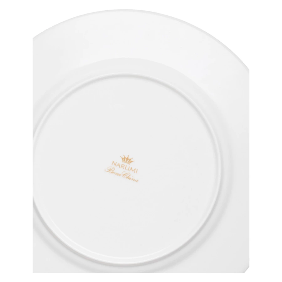 Тарелка подстановочная Narumi Золотая тиара 30 см, фарфор костяной
