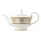 Чайник заварочный Narumi Золотая тиара 0,94 л, фарфор костяной