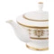Чайник заварочный Narumi Золотая тиара 0,94 л, фарфор костяной