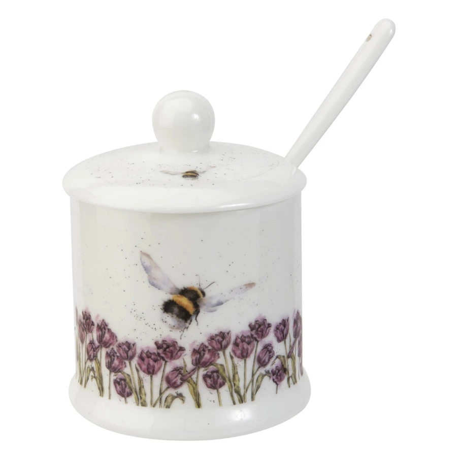 Банка для специй Royal Worcester Забавная фауна Пчела 160 мл, фарфор костяной