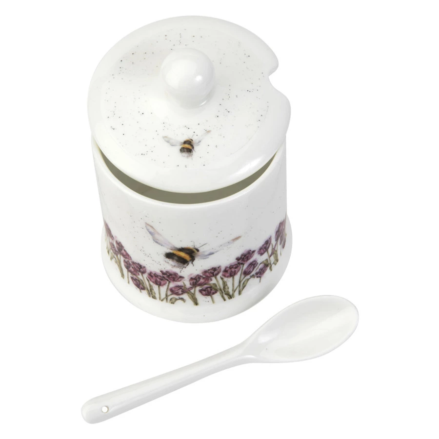 Банка для специй Royal Worcester Забавная фауна Пчела 160 мл, фарфор костяной
