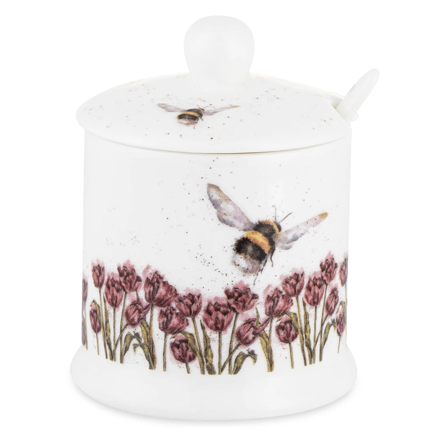Банка для специй Royal Worcester Забавная фауна Пчела 160 мл, фарфор костяной