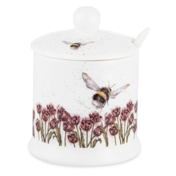 Банка для специй Royal Worcester Забавная фауна Пчела 160 мл, фарфор костяной