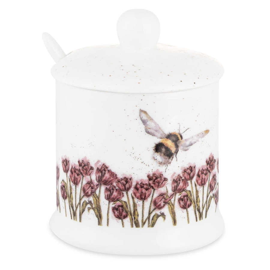 Банка для специй Royal Worcester Забавная фауна Пчела 160 мл, фарфор костяной