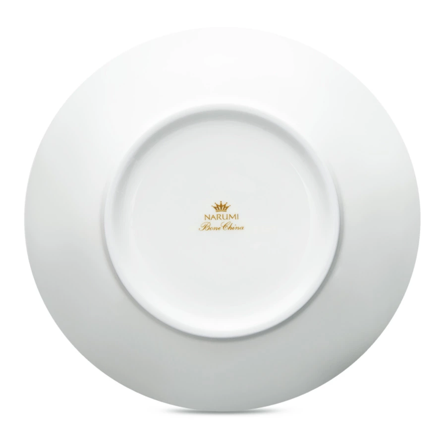 Салатник большой Narumi Золотой ноктюрн 22 см, фарфор костяной