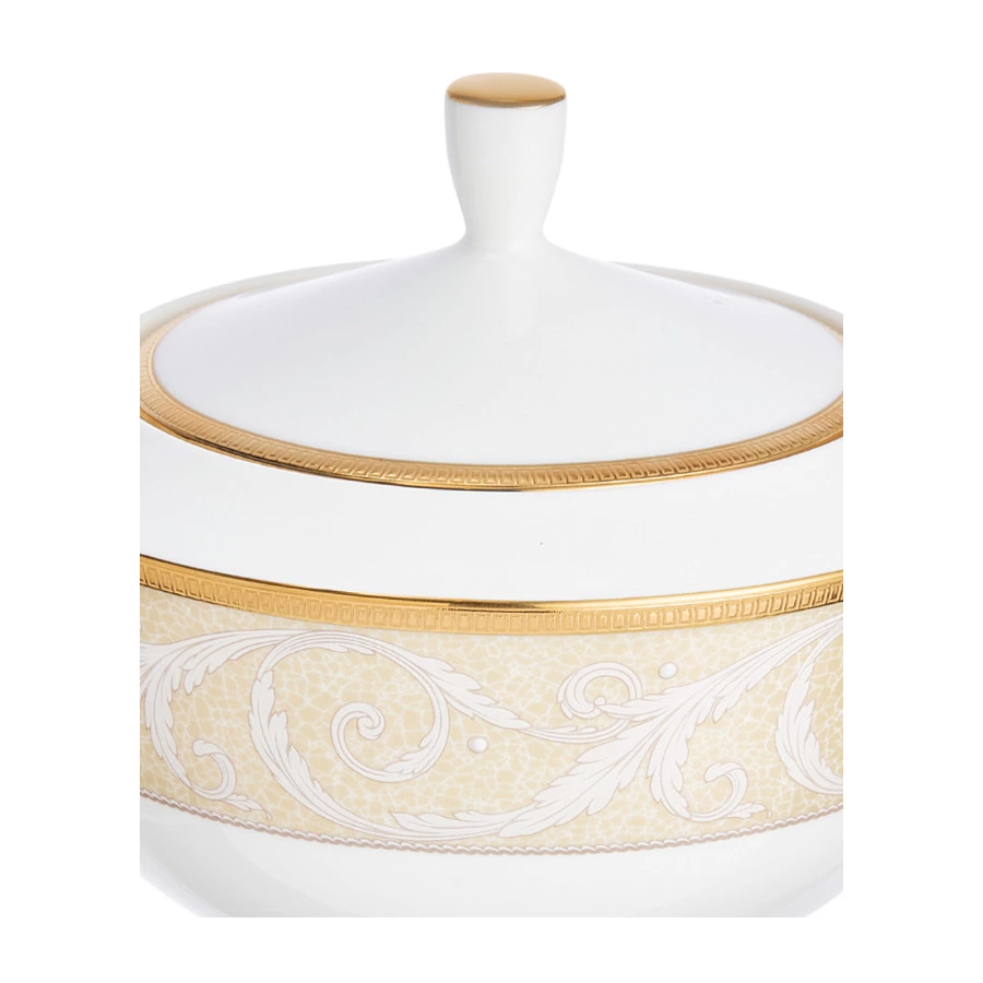 Чайник Narumi Золотой ноктюрн 940 мл, фарфор костяной