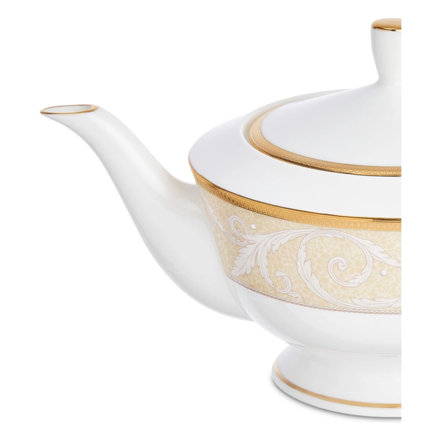 Чайник Narumi Золотой ноктюрн 940 мл, фарфор костяной