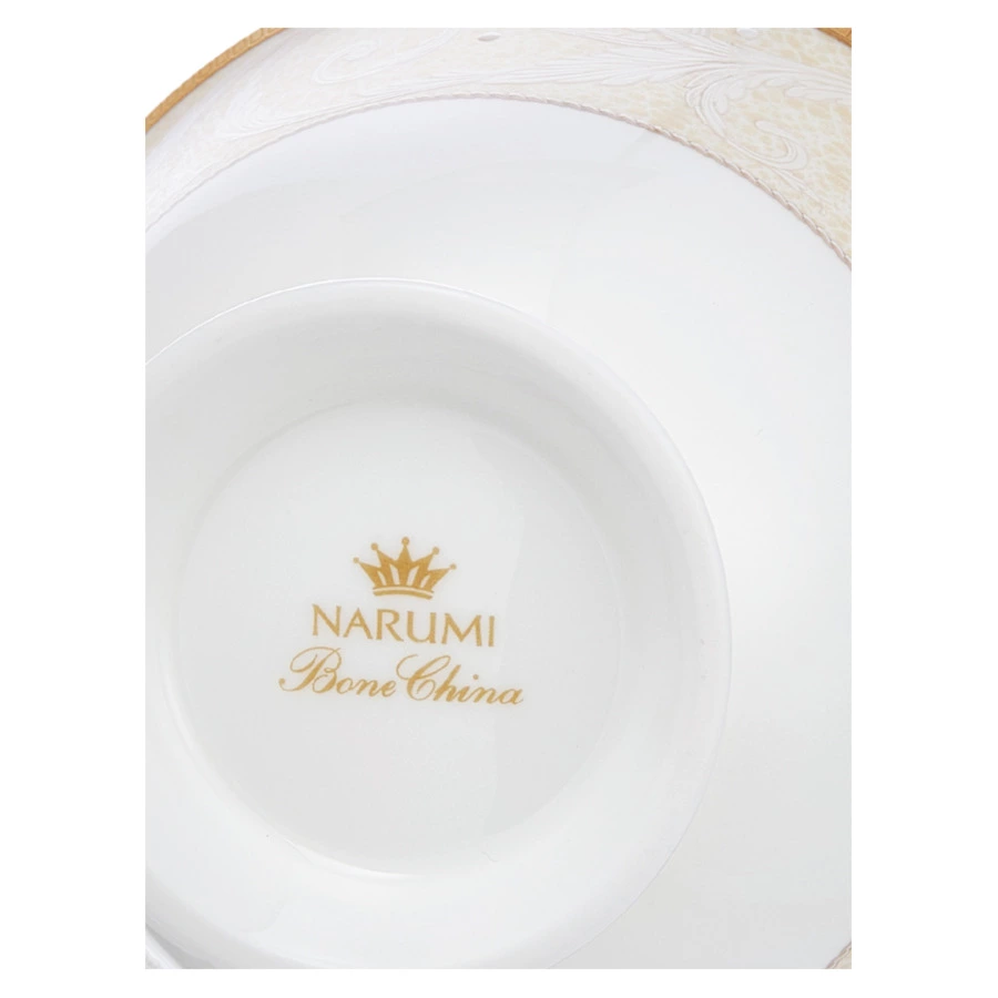 Сахарница Narumi Золотой ноктюрн 300 мл, фарфор костяной