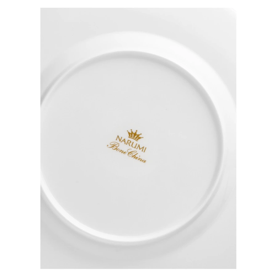 Тарелка пирожковая Narumi Золотой ноктюрн 16 см, фарфор костяной