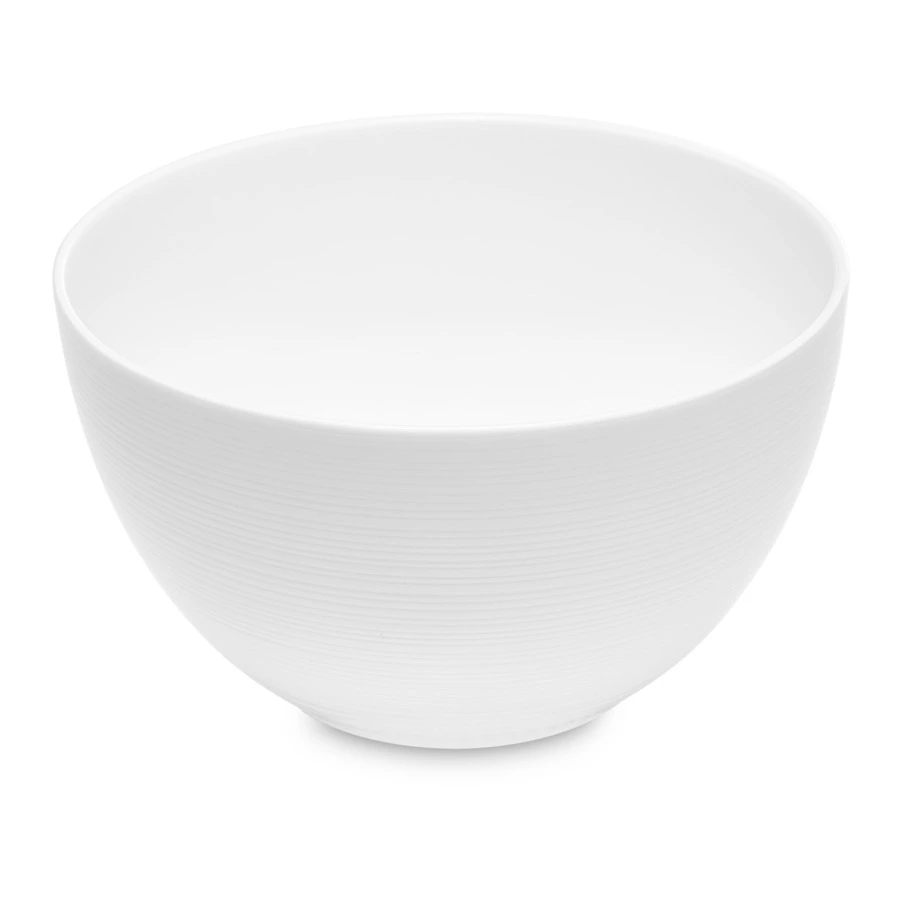 Салатник порционный Narumi Терраса, рельеф 13 см, фарфор костяной