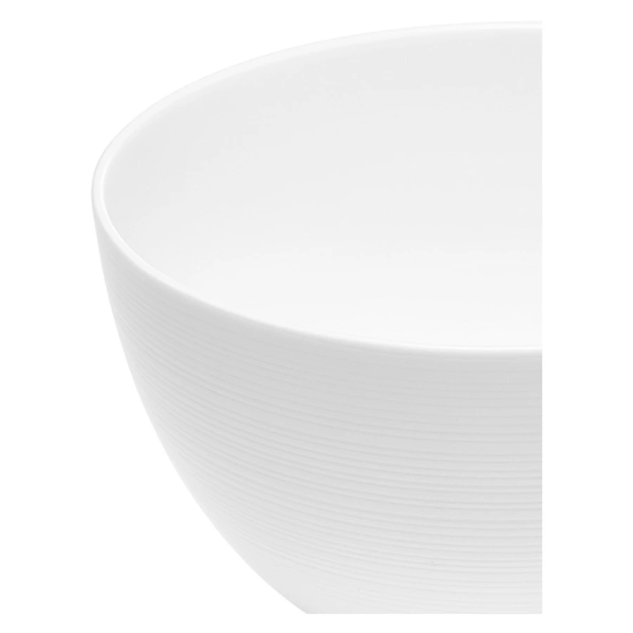 Салатник порционный Narumi Терраса, рельеф 13 см, фарфор костяной