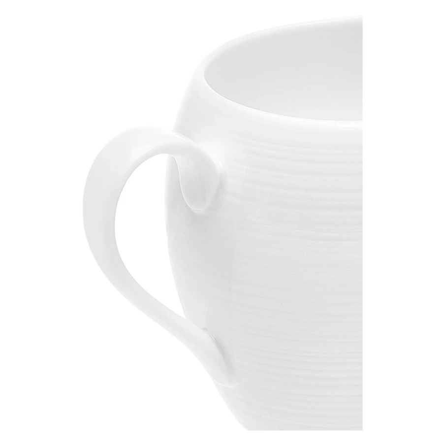 Молочник Narumi Терраса, рельеф 180 мл, фарфор костяной