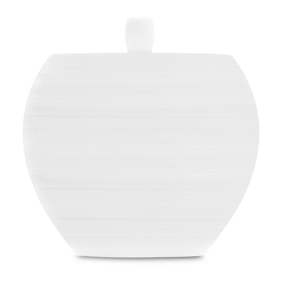 Сахарница Narumi Терраса, рельеф 430 мл, фарфор костяной