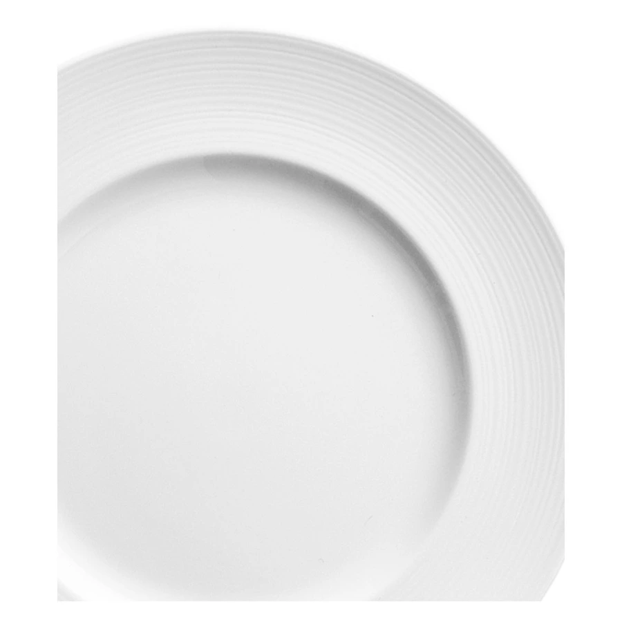 Тарелка пирожковая Narumi Терраса, рельеф 17 см, фарфор костяной