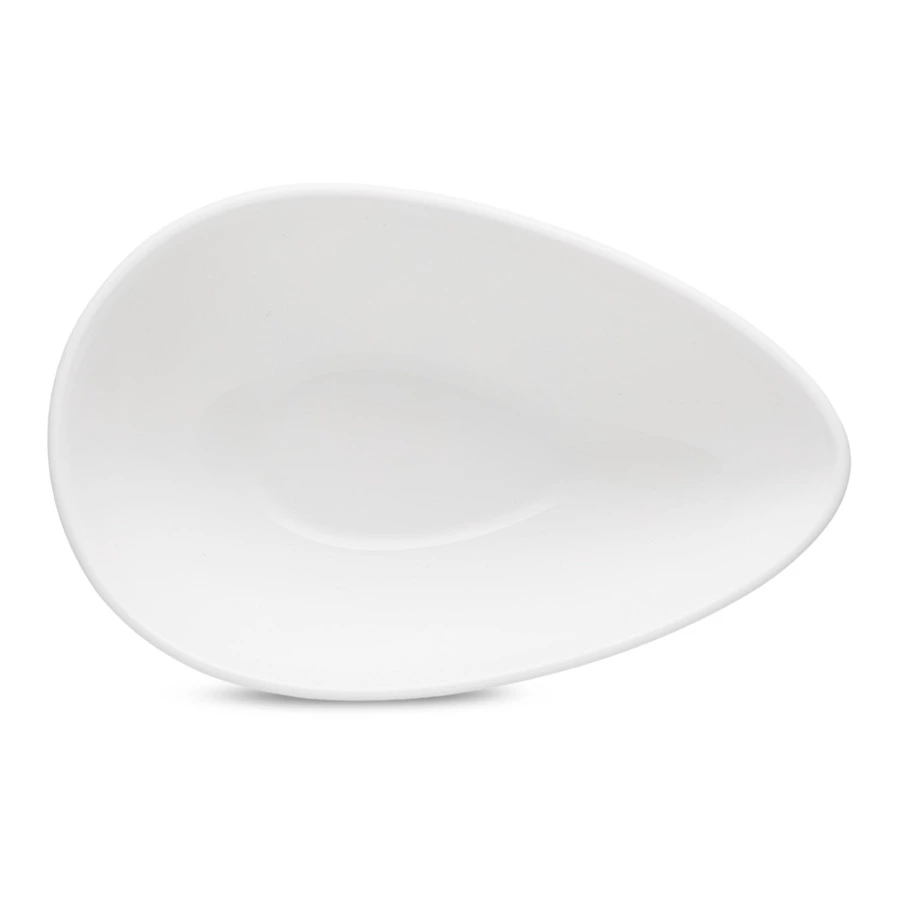 Соусник Narumi Терраса, рельеф 11 см, фарфор костяной