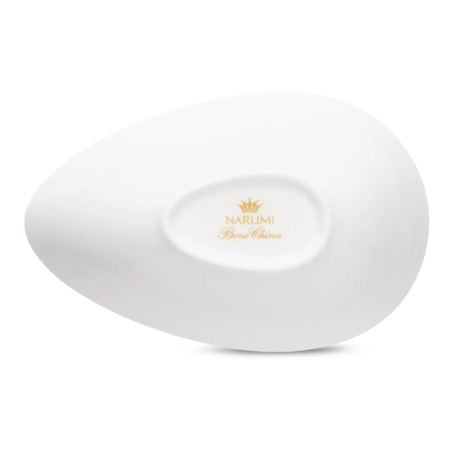 Соусник Narumi Терраса, рельеф 11 см, фарфор костяной