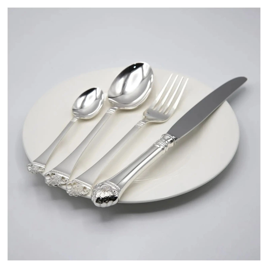 Набор столовых приборов в футляре АргентА Classic Эгоист Афина 236,02 г, серебро 925