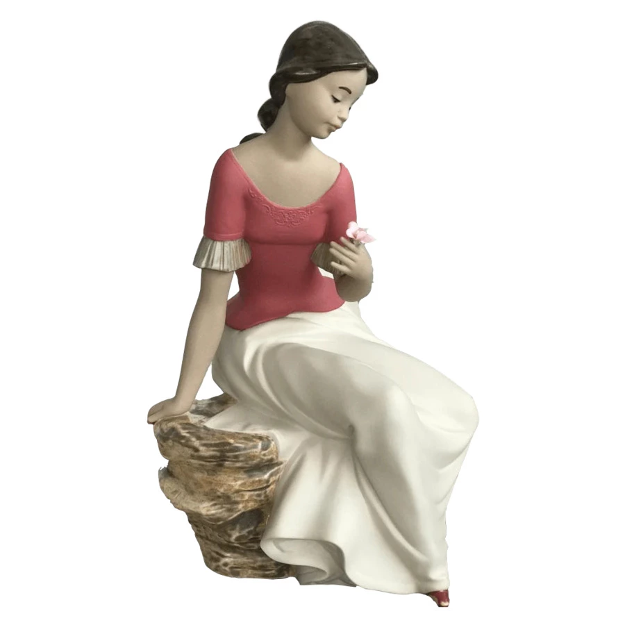Фигурка NAO Весенние размышления 18х18х28 см, фарфор