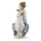 Фигурка NAO Мальчик с гусем 13х12х20 см, фарфор