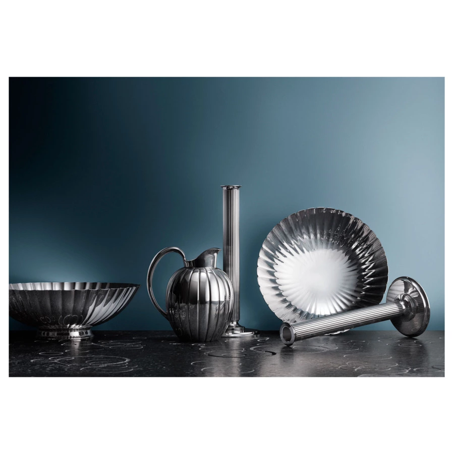 Блюдо сервировочное Georg Jensen Бернадот 32 см, сталь нержавеющая