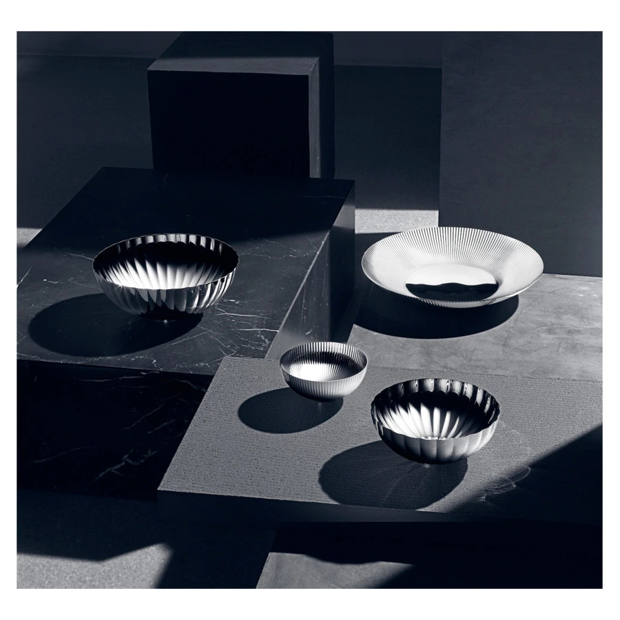 Блюдо сервировочное Georg Jensen Бернадот 32 см, сталь нержавеющая