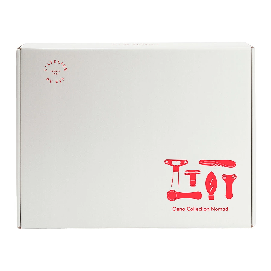 Набор инструментов для вина в кожаном футляре L`Atelier du Vin Oeno Collection Nomad
